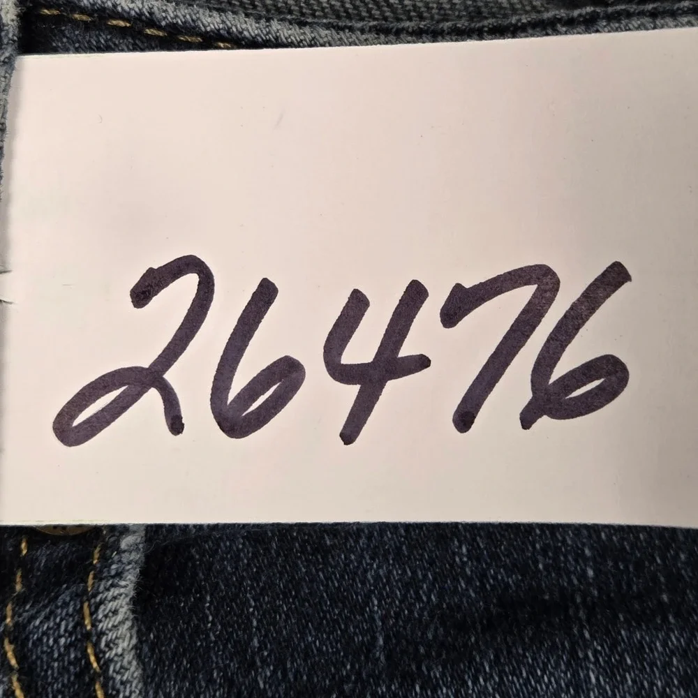 Michael Kors‎ Womens 16S Dark Wash Bootcut Denim Jeans Blue Mid Rise Stretch